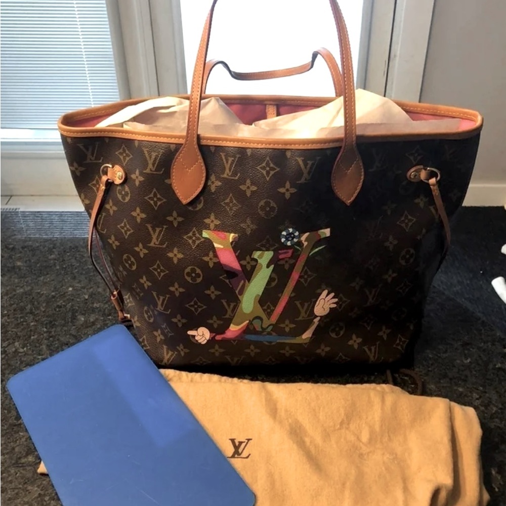 Louis Vuitton Limited Edition Murakami Neverfull MM